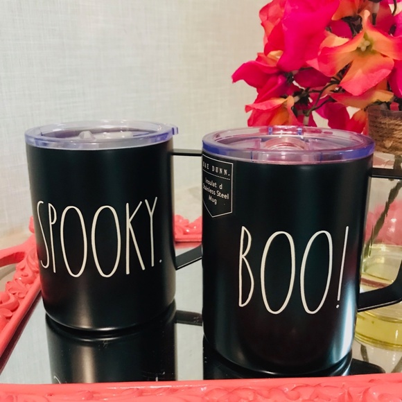 Rae Dunn Other - SOLD⬇️🆕Rae Dunn Insulated Halloween Mugs(2)-NWT
